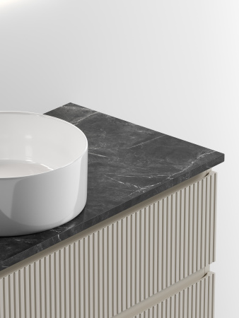 Столешница для ванной комнаты SANCOS  1000х460 ,  TT100A1X